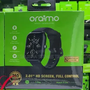 Oraimo Watch 5 Lite Osw-804 Smart Watch That Makes Receives Calls