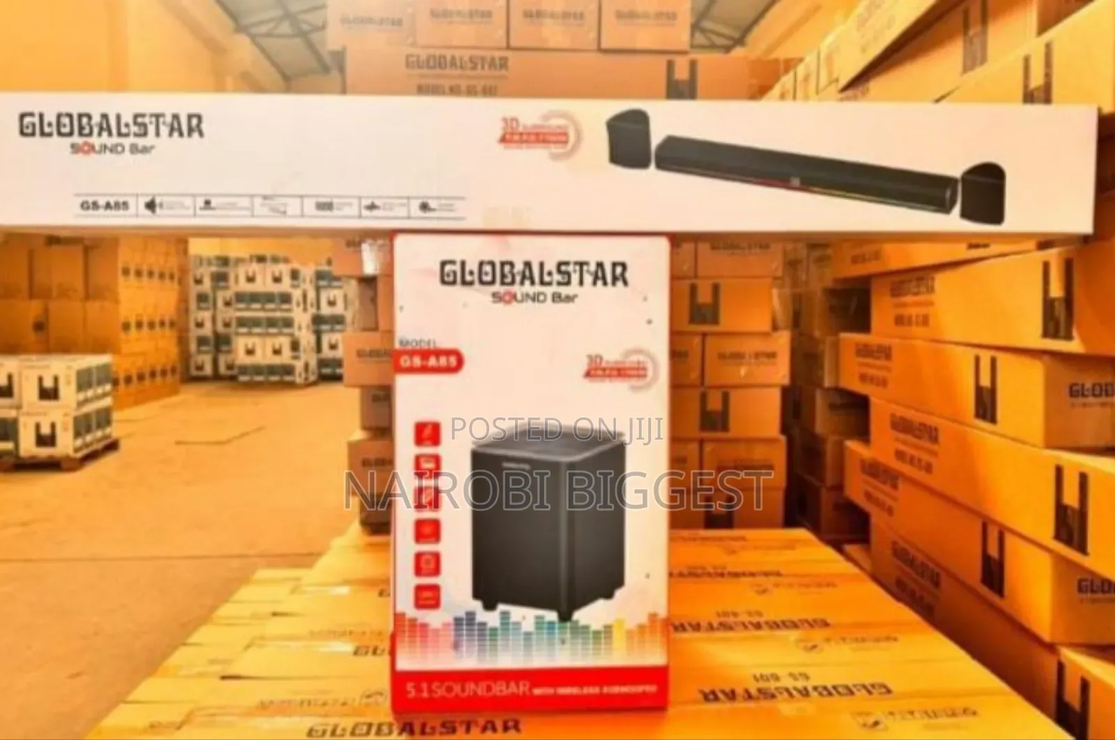 5.1 Ch Globalstar Soundbar A85 Wireless 170w