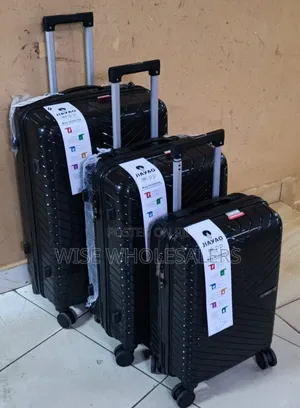3 in 1 Unbreakable Luxurious Rubber Suitcase Briefcase Travel Bag