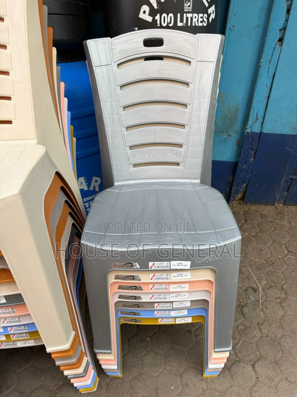 Heavy-Duty Armless Kenstar Plastic Chairs.Good Quality Chairs