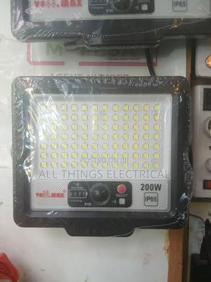 200w Floodlight Light Solar Vellmax With Motion - main view