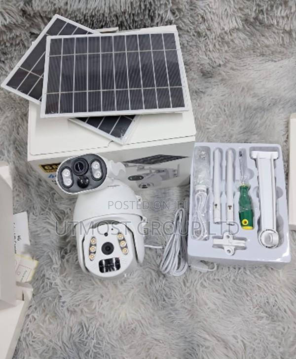Ubox 6mp 4g Dual Lens Full Color Solar PTZ Camera - main view