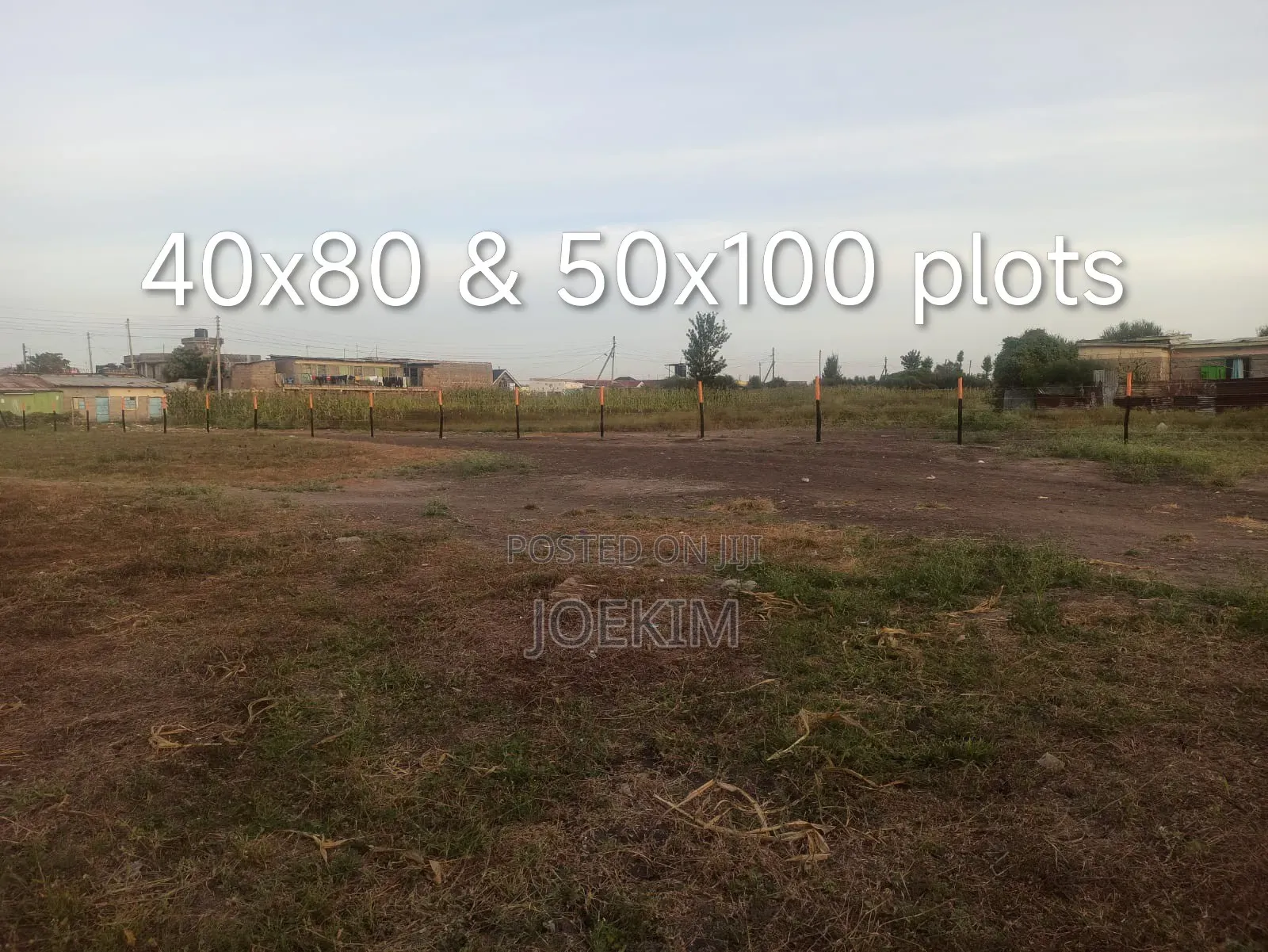 Commercial 40x80 and 50x100 Plots for Sale in Joska Town