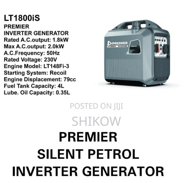 Lt1800is Inverter Generator – Detailed Description