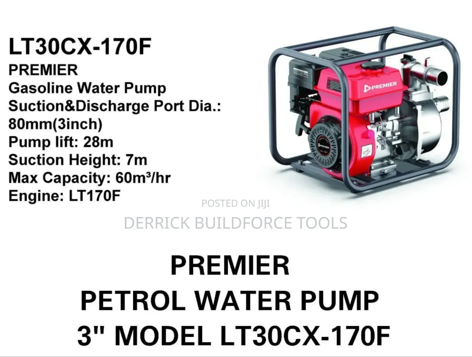 Premier 3" Petrol Water Pump