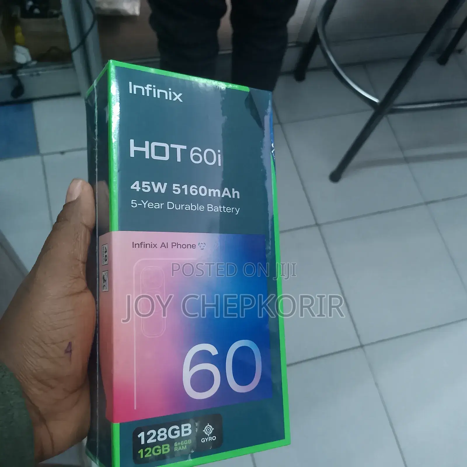 New Infinix Hot 60i 128 GB