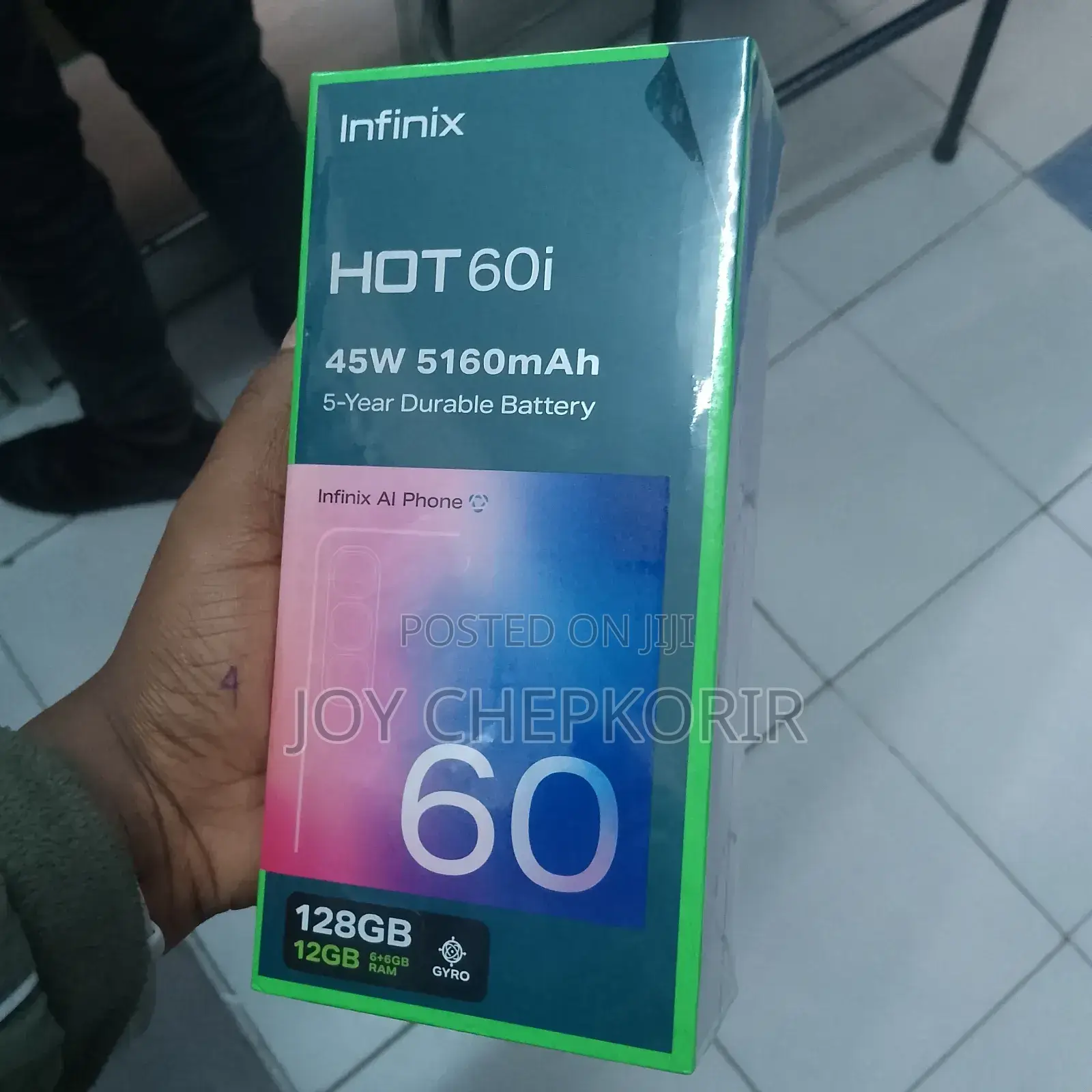 New Infinix Hot 60i 128 GB