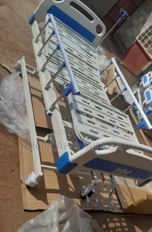 3 Crank Abs Hospital Bed With Mattress