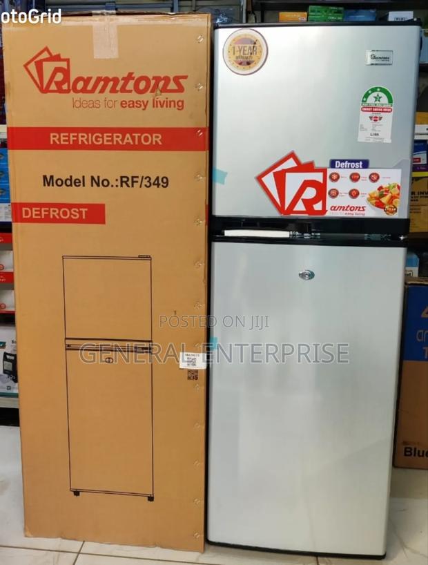 *Ramtons Fridge Double Door 138litres Rf349 - main view