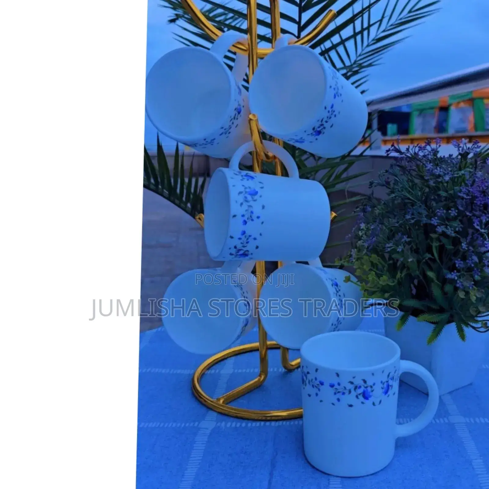 *Blue Flowered Luminarc Mugs*
Capacity -300ml