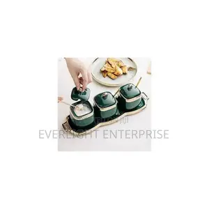 Coffee Dish 3 PCS Set With Tray