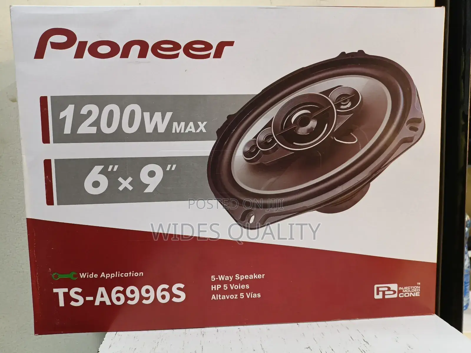 Pioneer 6x9" 5-Way Car Speakers.