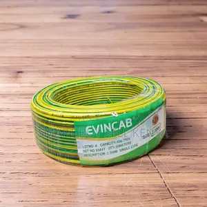 Evin Heavy Duty Yellow Green 2.5mm Single Core Solid Wiring Cable