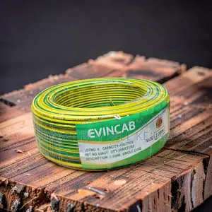 Evin Yellow Green 2.5mm Single Core Copper High Conductivity Cable