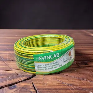 Evin Flame Resistant Yellow Green 2.5mm Single Core Wiring Cable