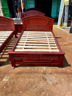 5x6 Solid Wooden Bed - Payment on Delivery