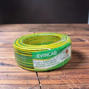 Evin Low Smoke Yellow Green 2.5mm Single Core Indoor Electrical Cable
