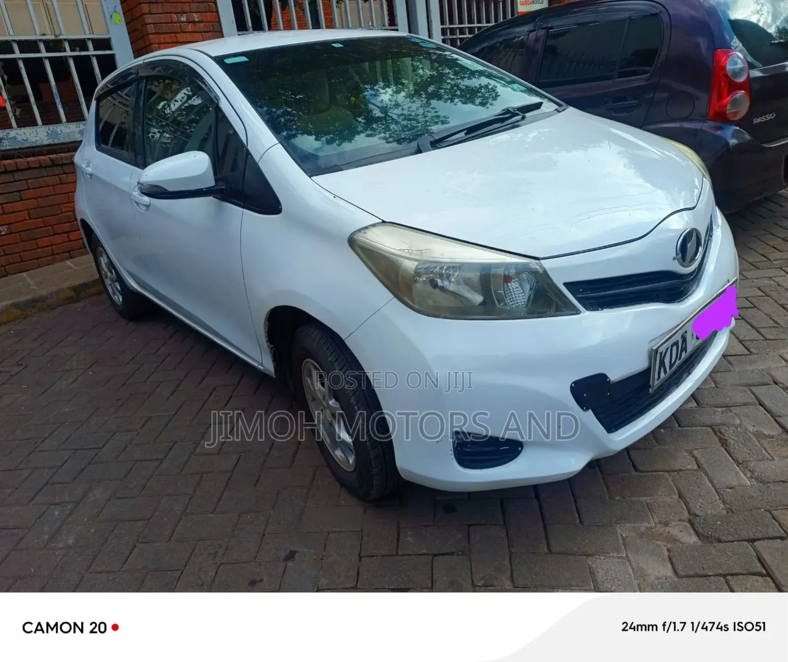 Toyota Vitz 2013 White