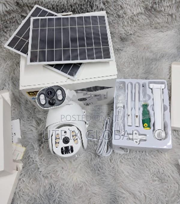 Ubox 6mp 4g Dual Lens Solar Powered Ptz Camera - main view