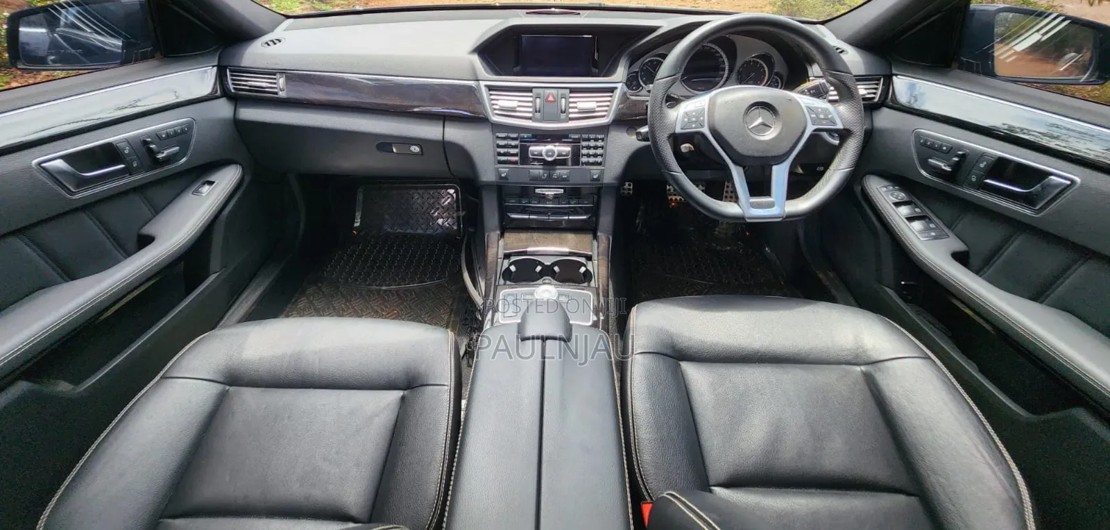 Mercedes-Benz E250 2012 Blue