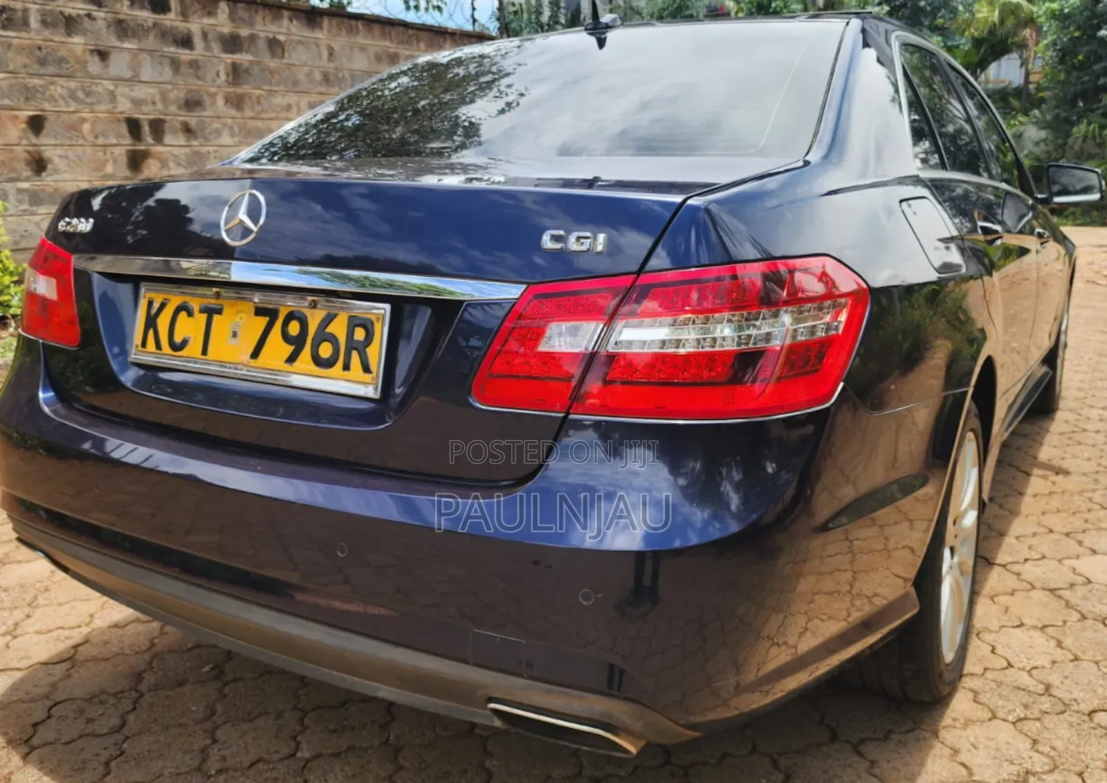 Mercedes-Benz E250 2012 Blue