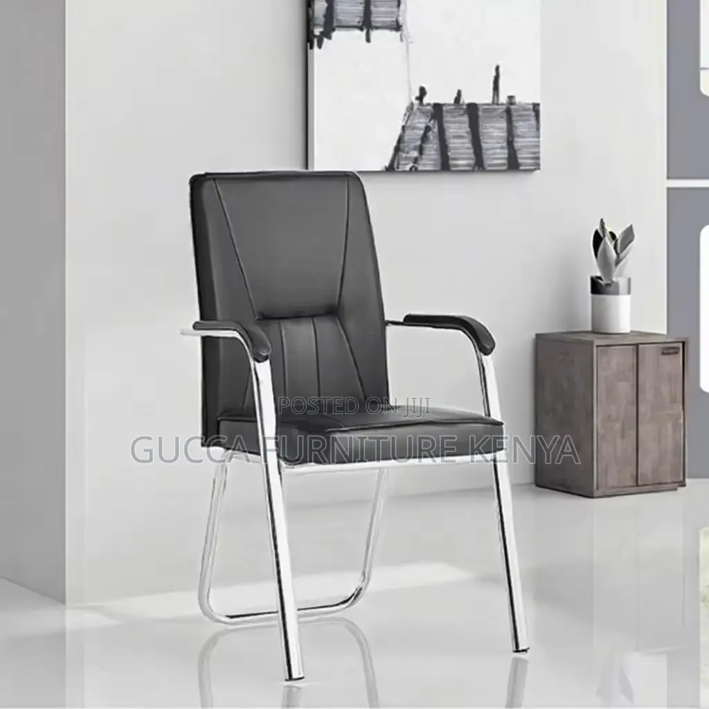 Executive Leather Mid-back Conference Chair