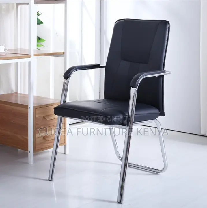 Executive Leather Mid-back Conference Chair