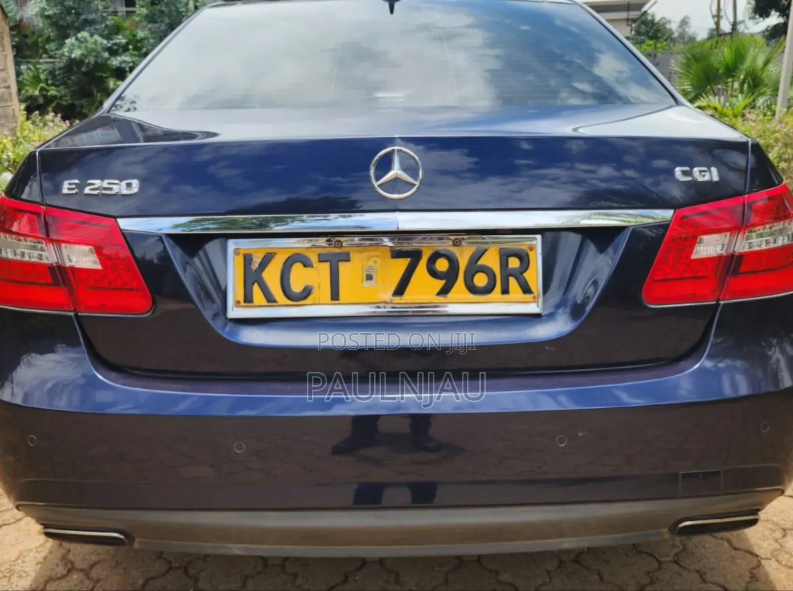Mercedes-Benz E250 2012 Blue