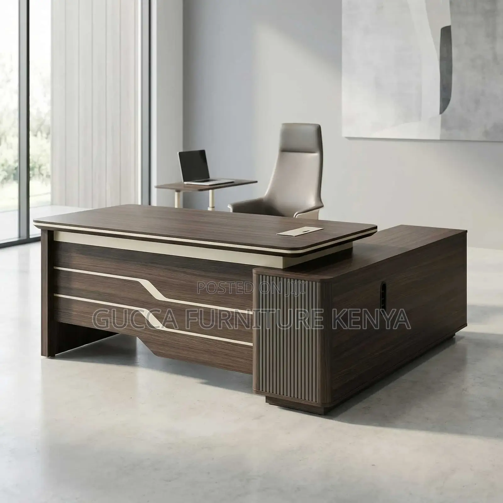 180cm Imported L-shaped Executive Office Desk