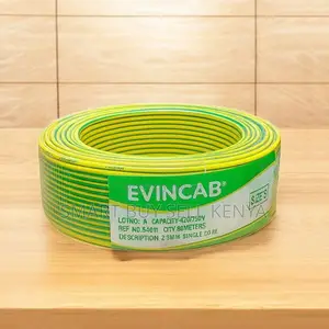 Evin Yellow Green 2.5mm Single Core Copper Anti Corrosion Cable
