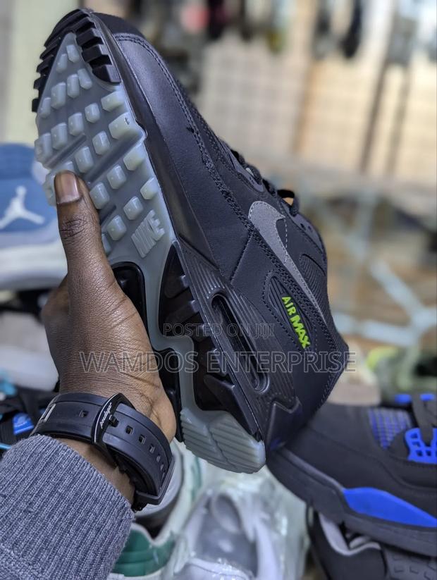 Quality Pure Leather Air Max 90 Unisex Sneakers - thumbnail 2