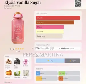 Elysia Sweet Vanilla Sugar