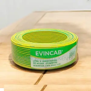 Evin Moisture Resistant Yellow Green 2.5mm Single Core Wiring Cable
