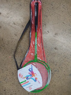 Pair Of Recreational Badminton Racket Steel With Joints With Bag