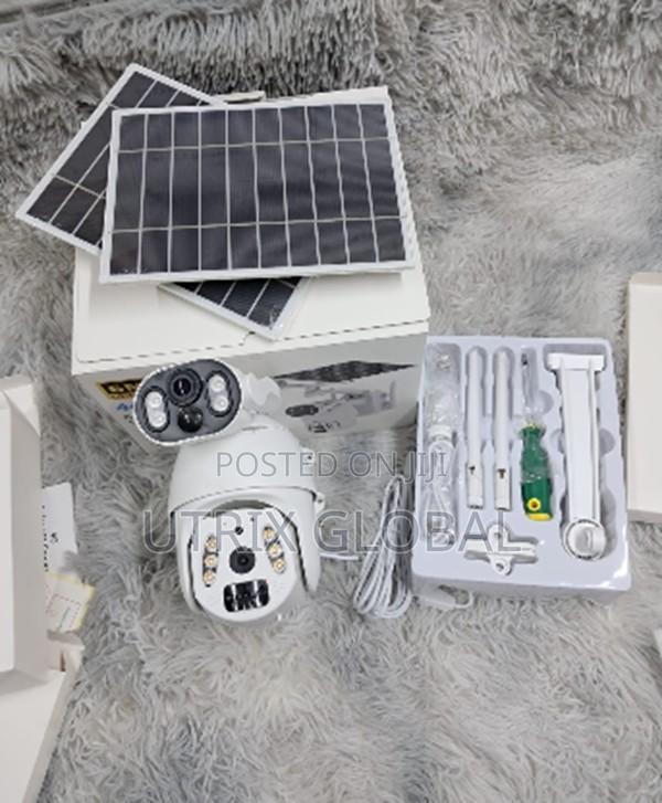 Ubox 6mp 4g Dual Lens Outdoor Solar Ptz Camera