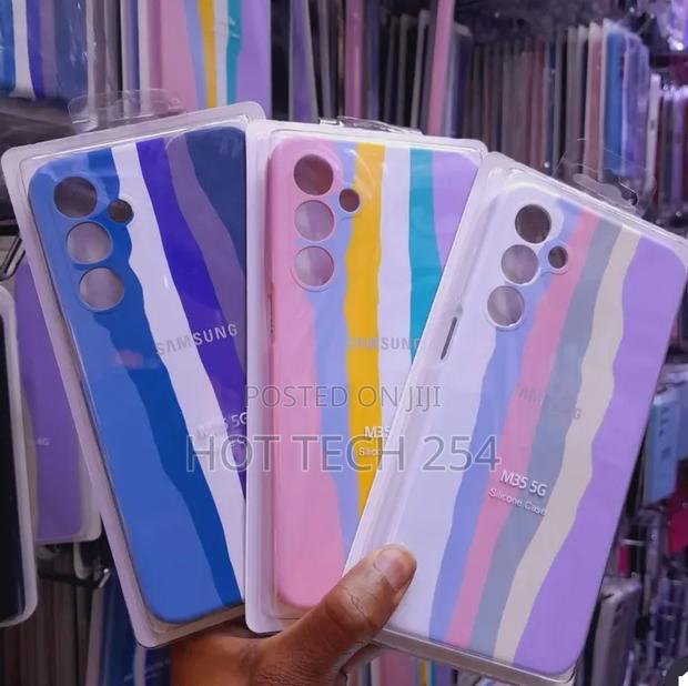 Samsung M35 Silicone Cases - main view