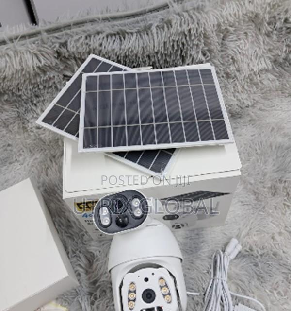 Ubox 6mp 4g Dual Solar Panels Ptz Cctv Camera - main view