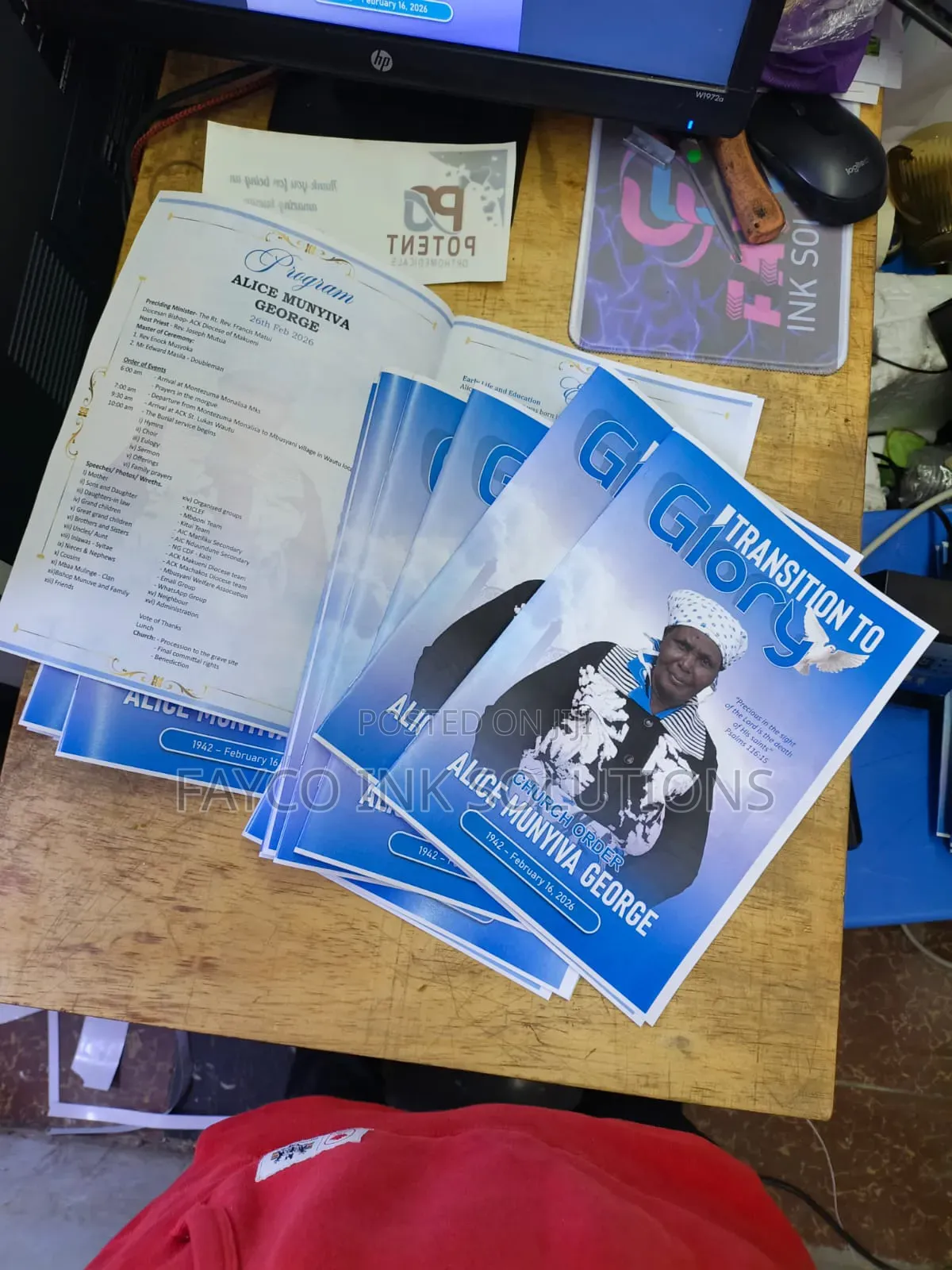  Custom Eulogies — Printed With Honor Respect
