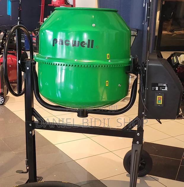 Pacwell Electric Concrete MixerBack in Stock Now - main view