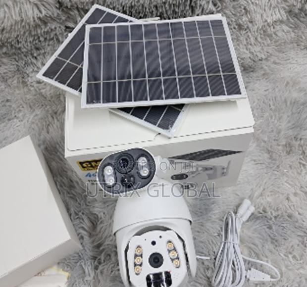 Ubox 6mp 4g Dual Solar Ptz Camera With Night Vision