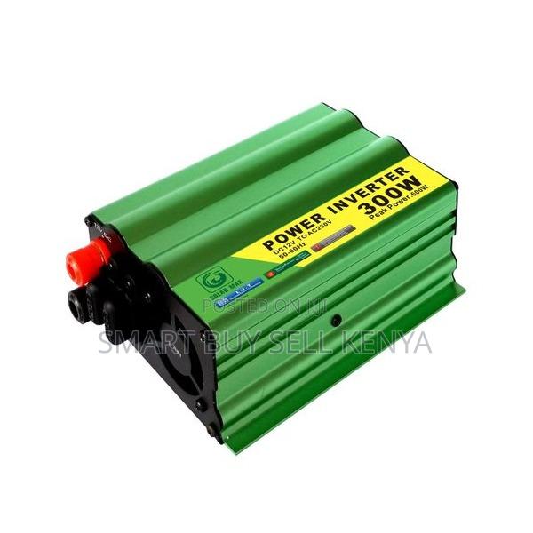 Solar Max 300w Portable Dc 12v to Ac 230v Energy Power Inverter