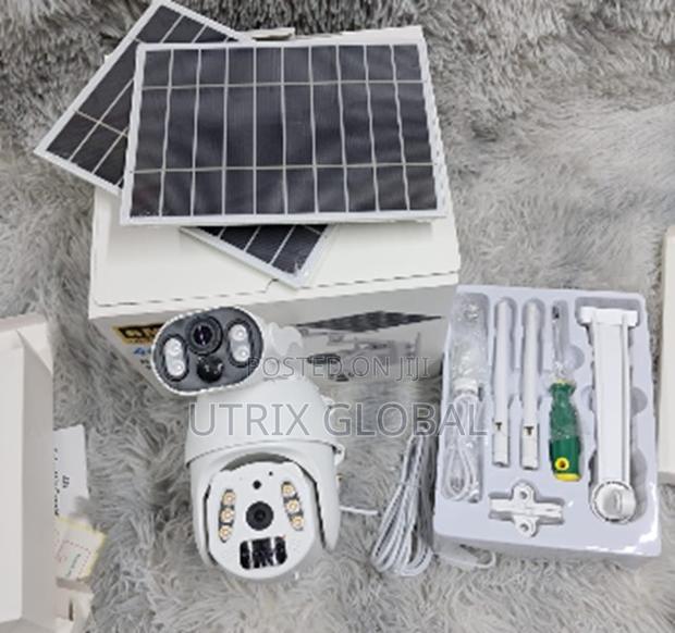 Ubox 6mp 4g Dual Solar Panel Security Ptz Camera