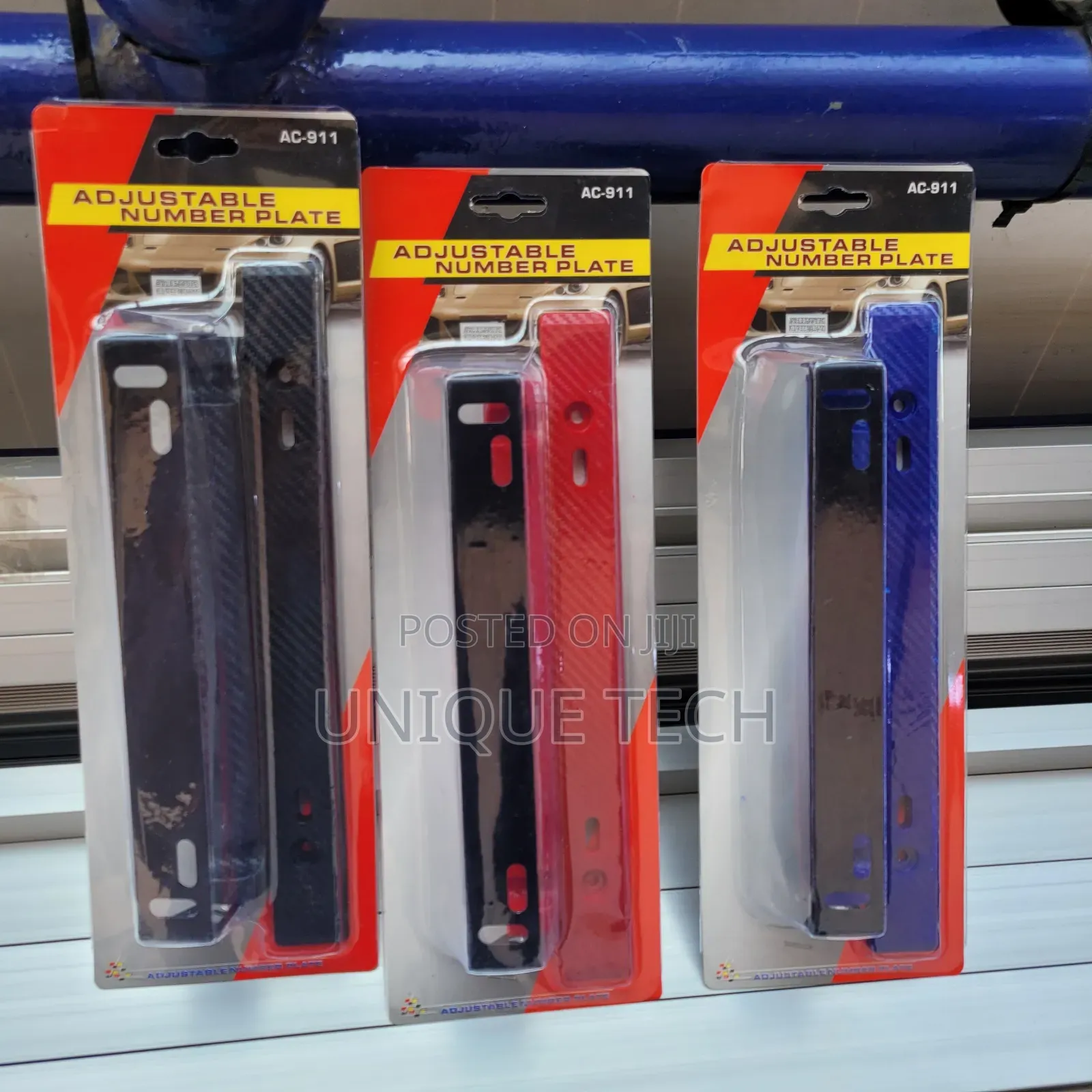 Adjustable Universal Number Plate Holder
