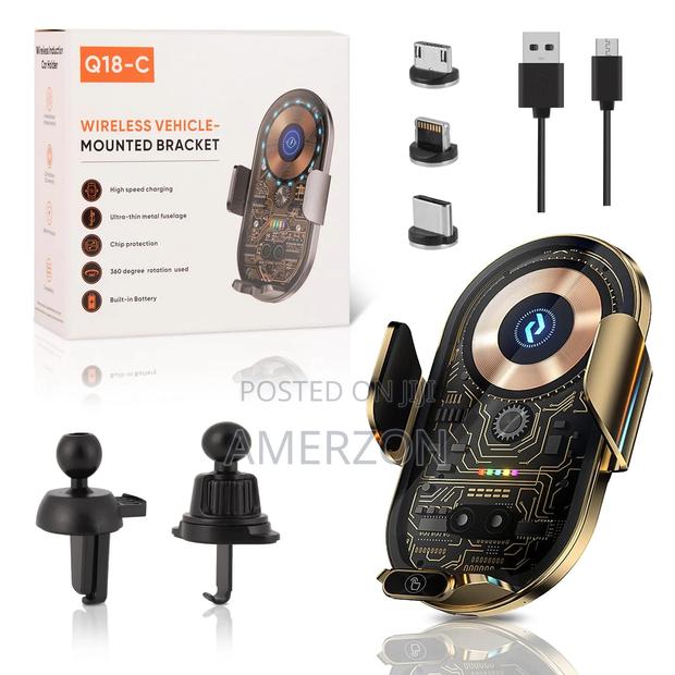New Fast Charging 66w Car Holder Auto Sensor Portable Phone