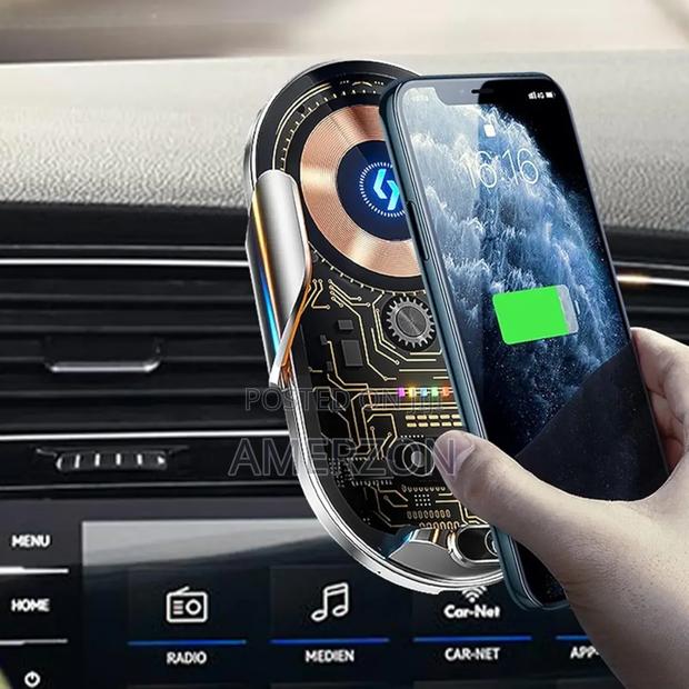 New Fast Charging 66w Car Holder Auto Sensor Portable Phone - thumbnail 6