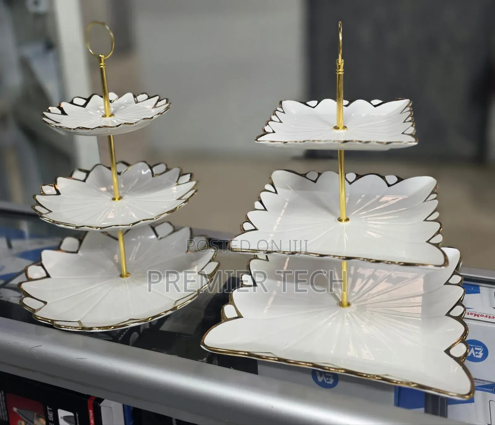 3 Platter Set Each Available