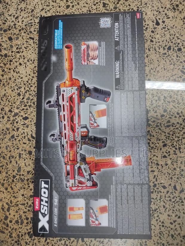 Zuri Giant X-shot Long Shot Blaster 72x43 With 40 Ammunition - thumbnail 5