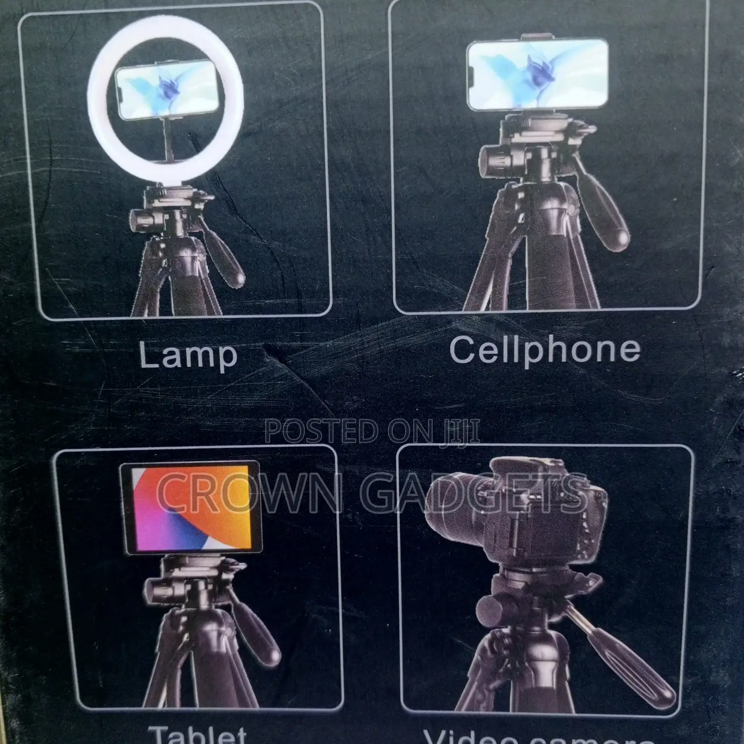 Jmary Kp-2599 Portable Aluminum Camera Tripod Stand