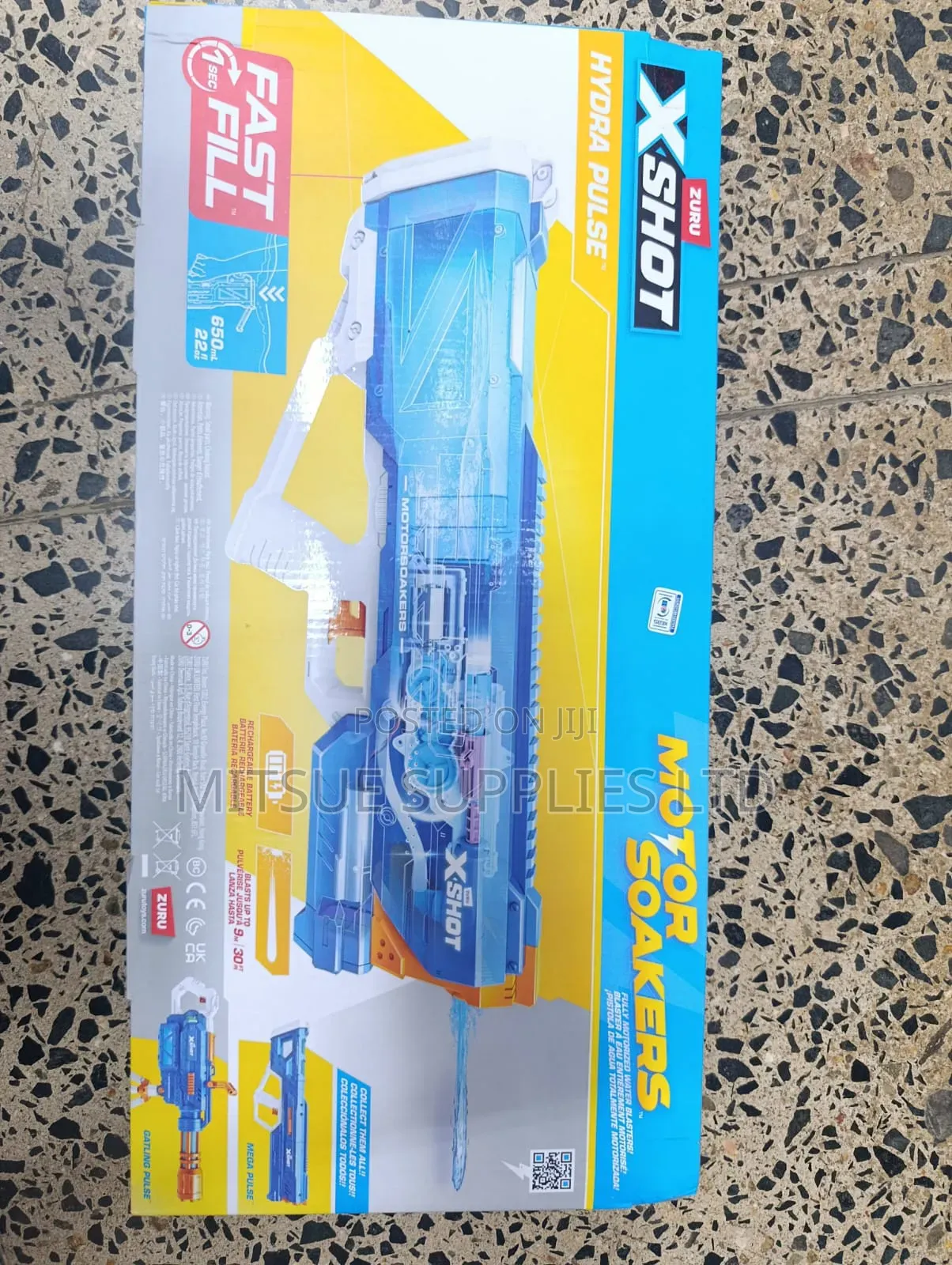 X-shot Water Soaker 48x26 Fully Motorized Blaster Fast Fill