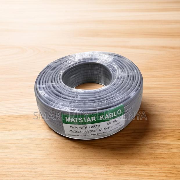 PVC Outer Sheath 2.5mm Twin With Earth Flat Electrical Wiring Cable - main view